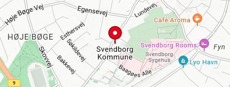 Kort over svendborg kommune